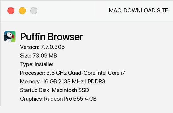 puffin browser download for mac